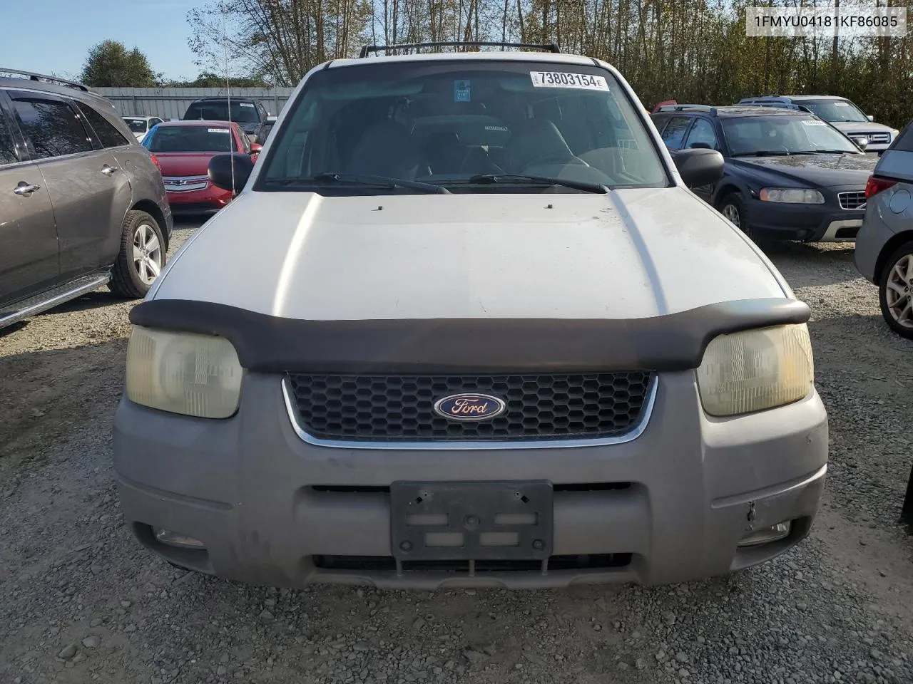 2001 Ford Escape Xlt VIN: 1FMYU04181KF86085 Lot: 73803154