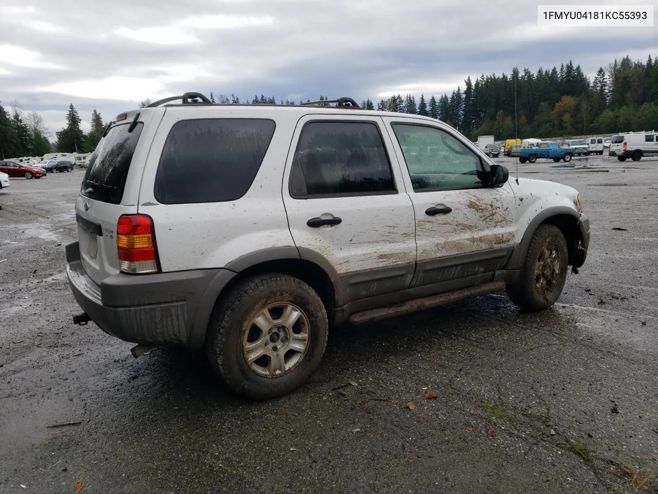 2001 Ford Escape Xlt VIN: 1FMYU04181KC55393 Lot: 76321074