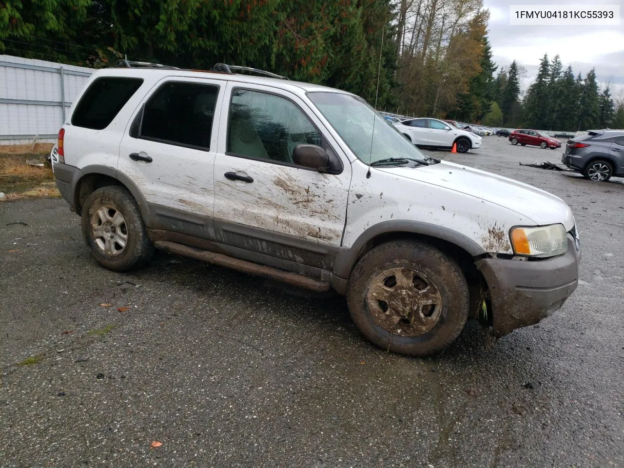 2001 Ford Escape Xlt VIN: 1FMYU04181KC55393 Lot: 76321074