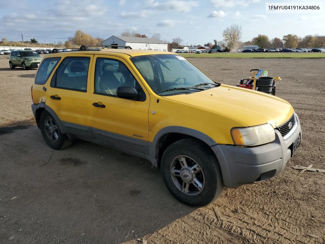 2001 Ford Escape Xlt VIN: 1FMYU04191KA34806 Lot: 78761934