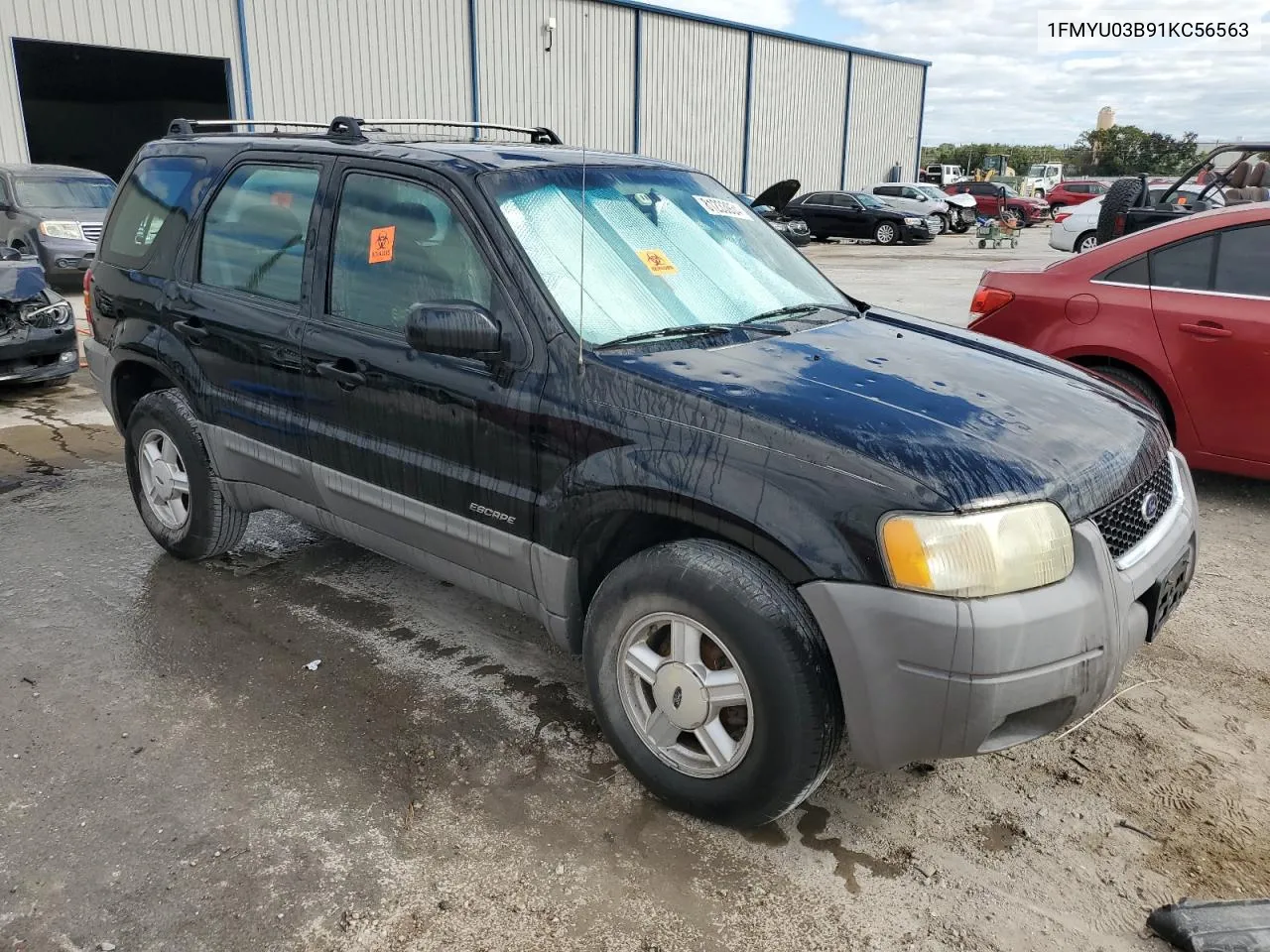 2001 Ford Escape Xlt VIN: 1FMYU03B91KC56563 Lot: 81233934