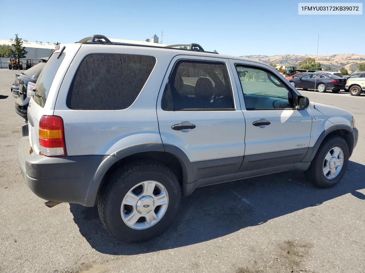 2002 Ford Escape Xlt VIN: 1FMYU03172KB39072 Lot: 61530084