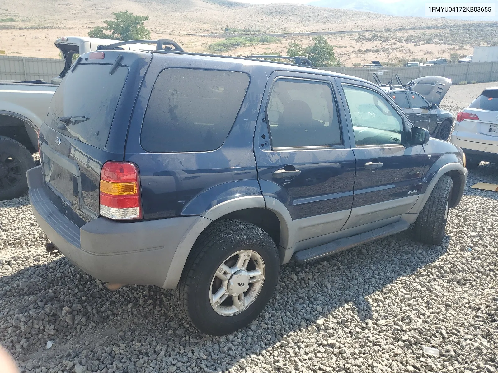 2002 Ford Escape Xlt VIN: 1FMYU04172KB03655 Lot: 62768824