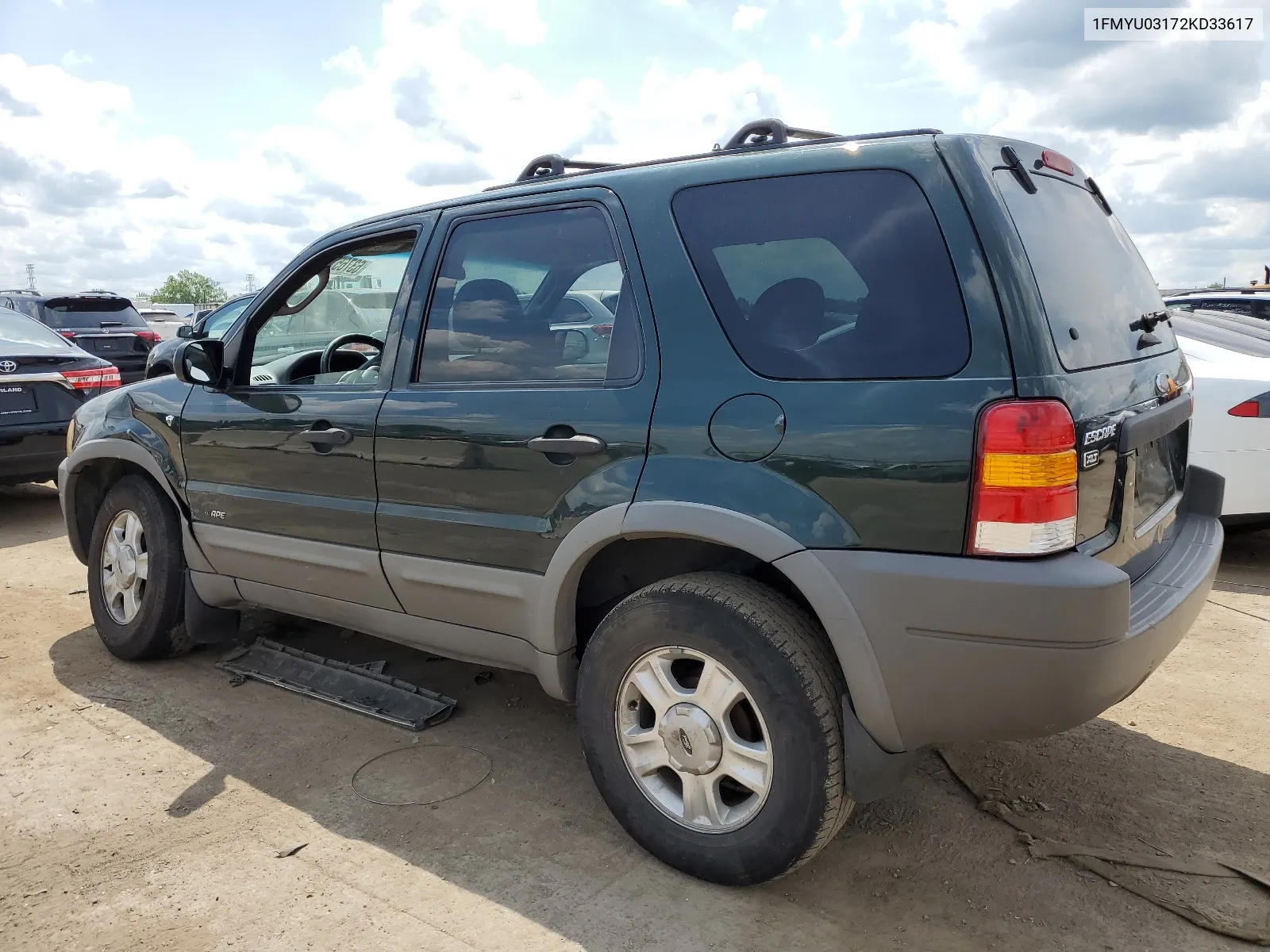 2002 Ford Escape Xlt VIN: 1FMYU03172KD33617 Lot: 63765754