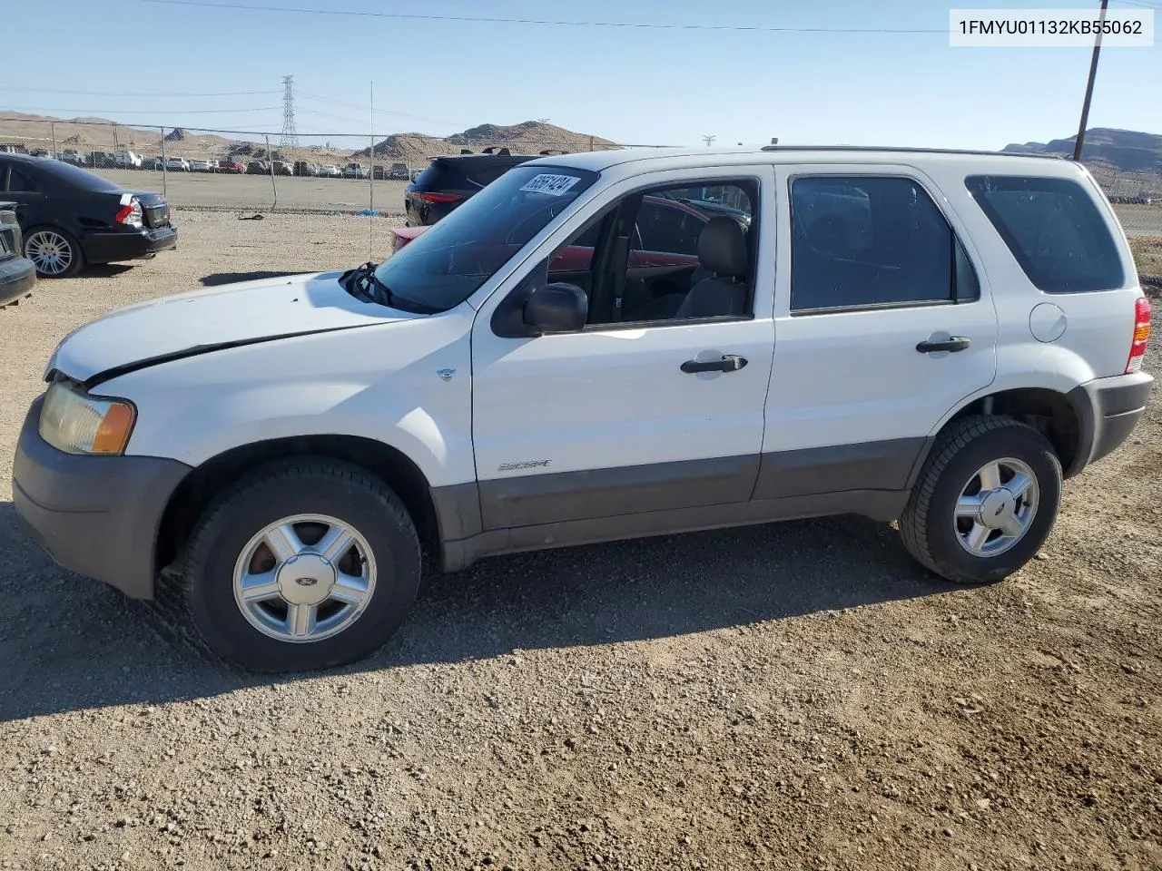 2002 Ford Escape Xls VIN: 1FMYU01132KB55062 Lot: 68561424