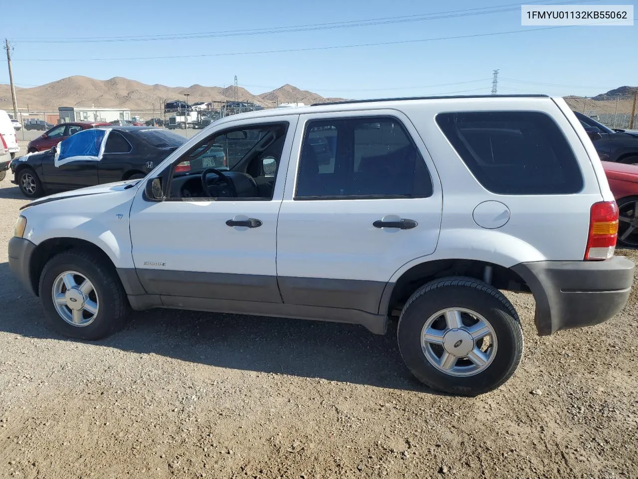 2002 Ford Escape Xls VIN: 1FMYU01132KB55062 Lot: 68561424