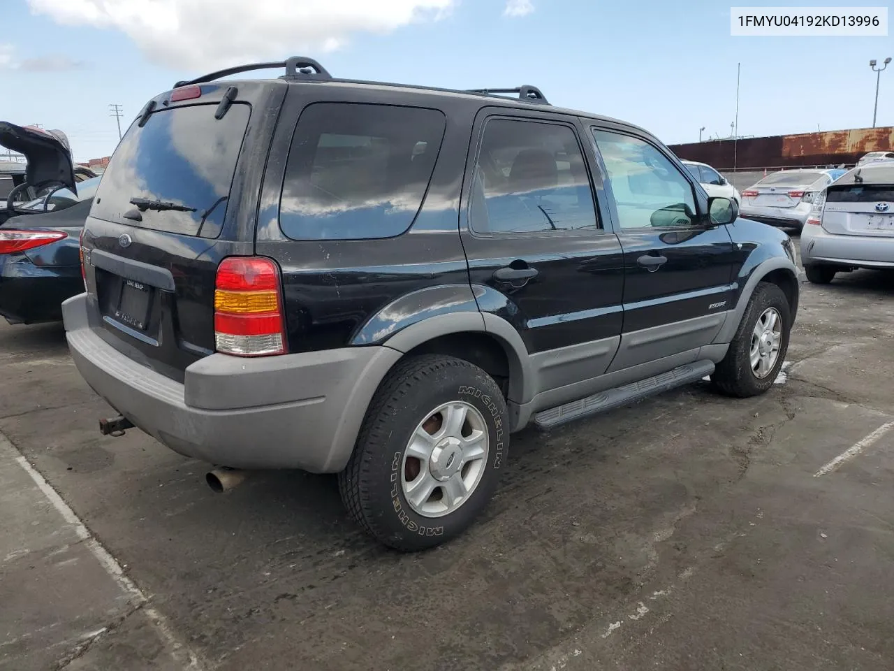 2002 Ford Escape Xlt VIN: 1FMYU04192KD13996 Lot: 71963154