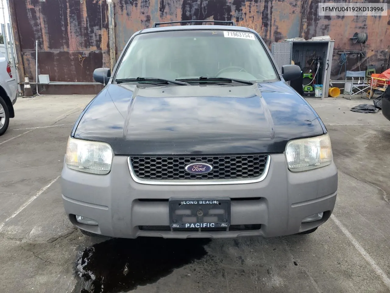 2002 Ford Escape Xlt VIN: 1FMYU04192KD13996 Lot: 71963154