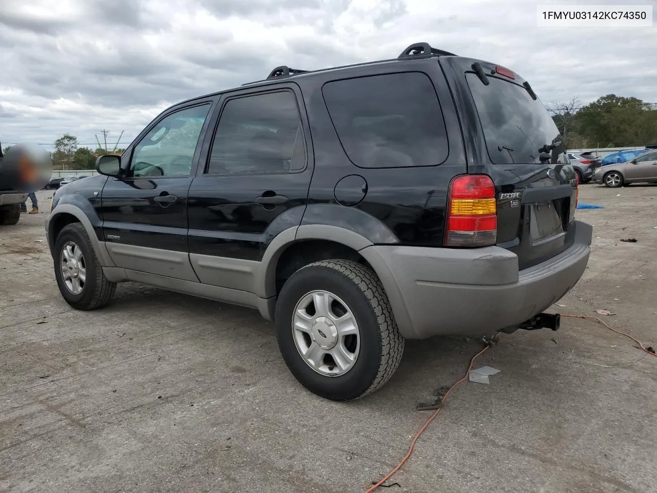 2002 Ford Escape Xlt VIN: 1FMYU03142KC74350 Lot: 72222634