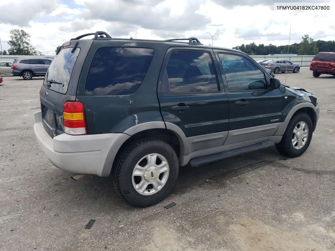 2002 Ford Escape Xlt VIN: 1FMYU04182KC47800 Lot: 72497074