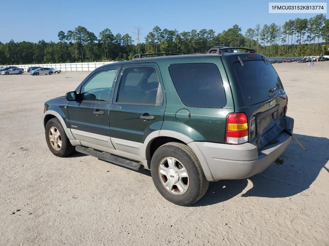 2002 Ford Escape Xlt VIN: 1FMCU03152KB13774 Lot: 74775234