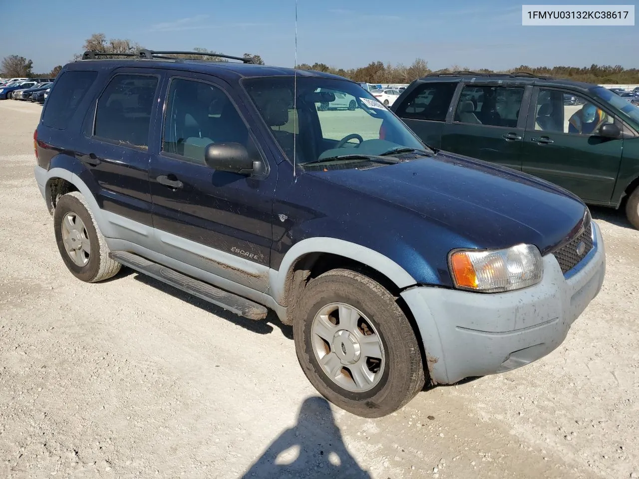 2002 Ford Escape Xlt VIN: 1FMYU03132KC38617 Lot: 78246594