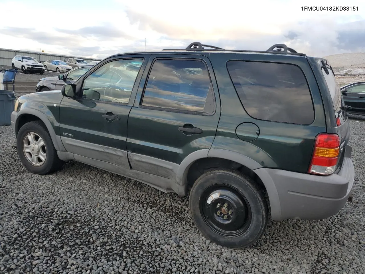 2002 Ford Escape Xlt VIN: 1FMCU04182KD33151 Lot: 81114584