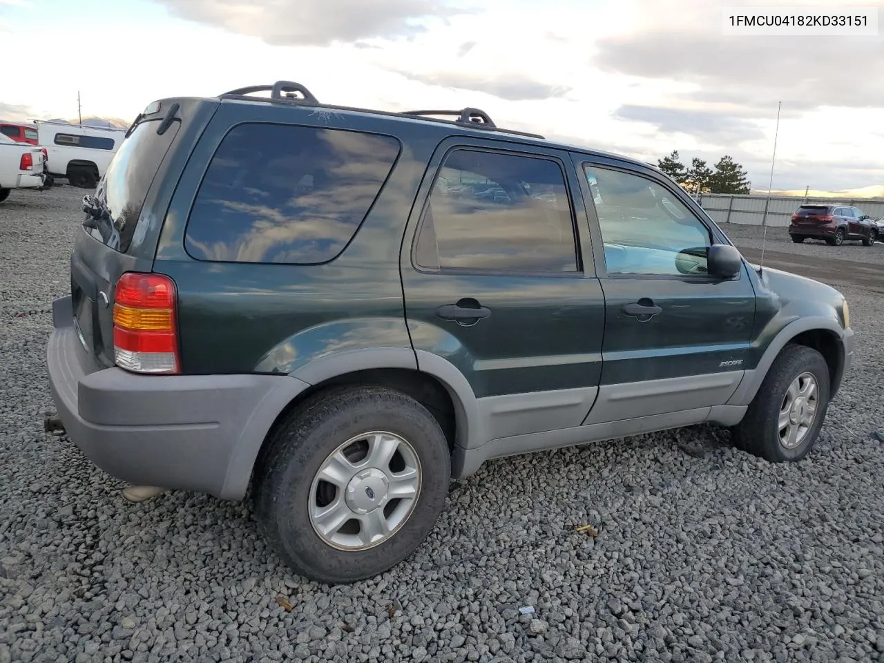 2002 Ford Escape Xlt VIN: 1FMCU04182KD33151 Lot: 81114584