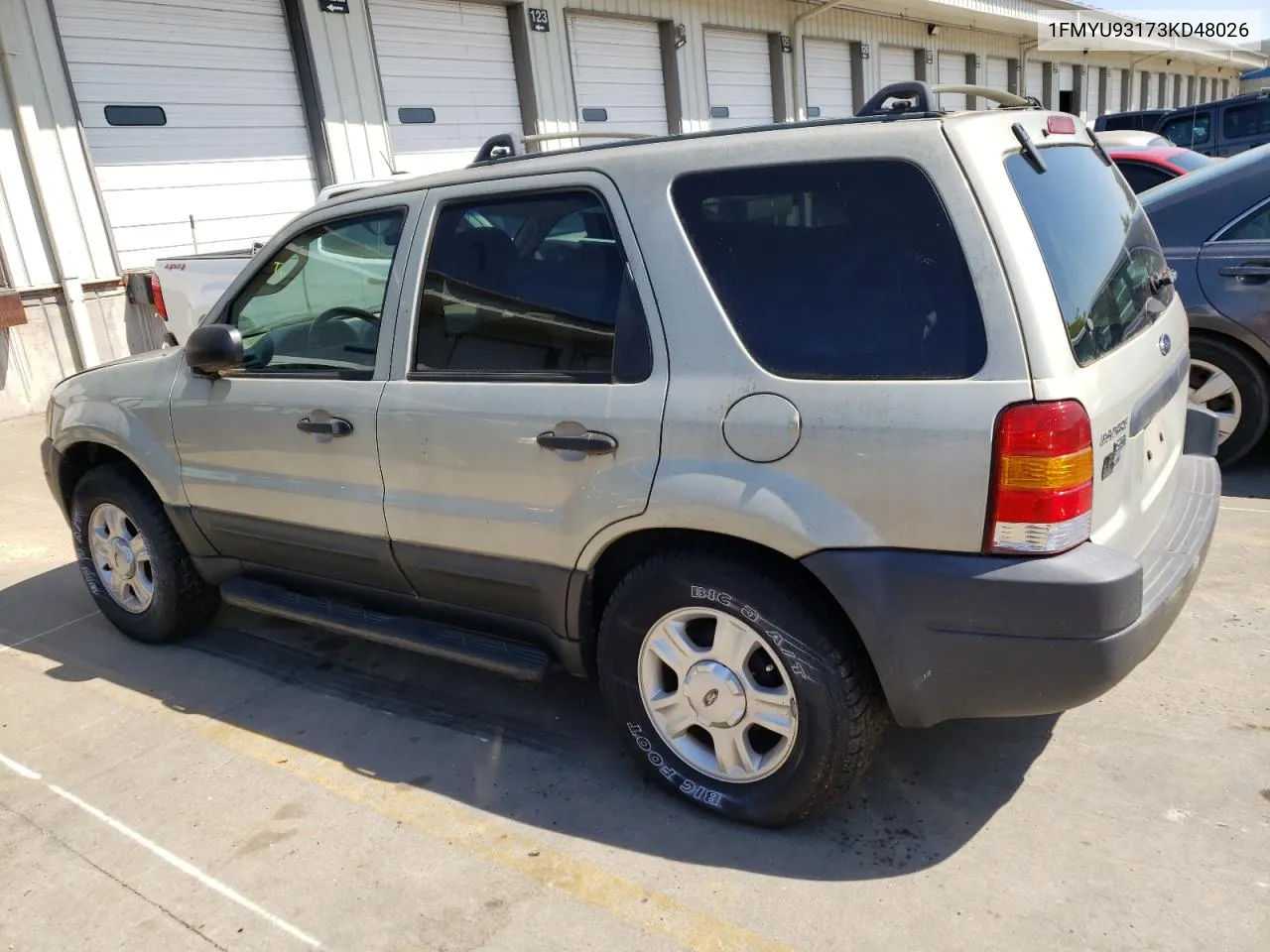 2003 Ford Escape Xlt VIN: 1FMYU93173KD48026 Lot: 52485044