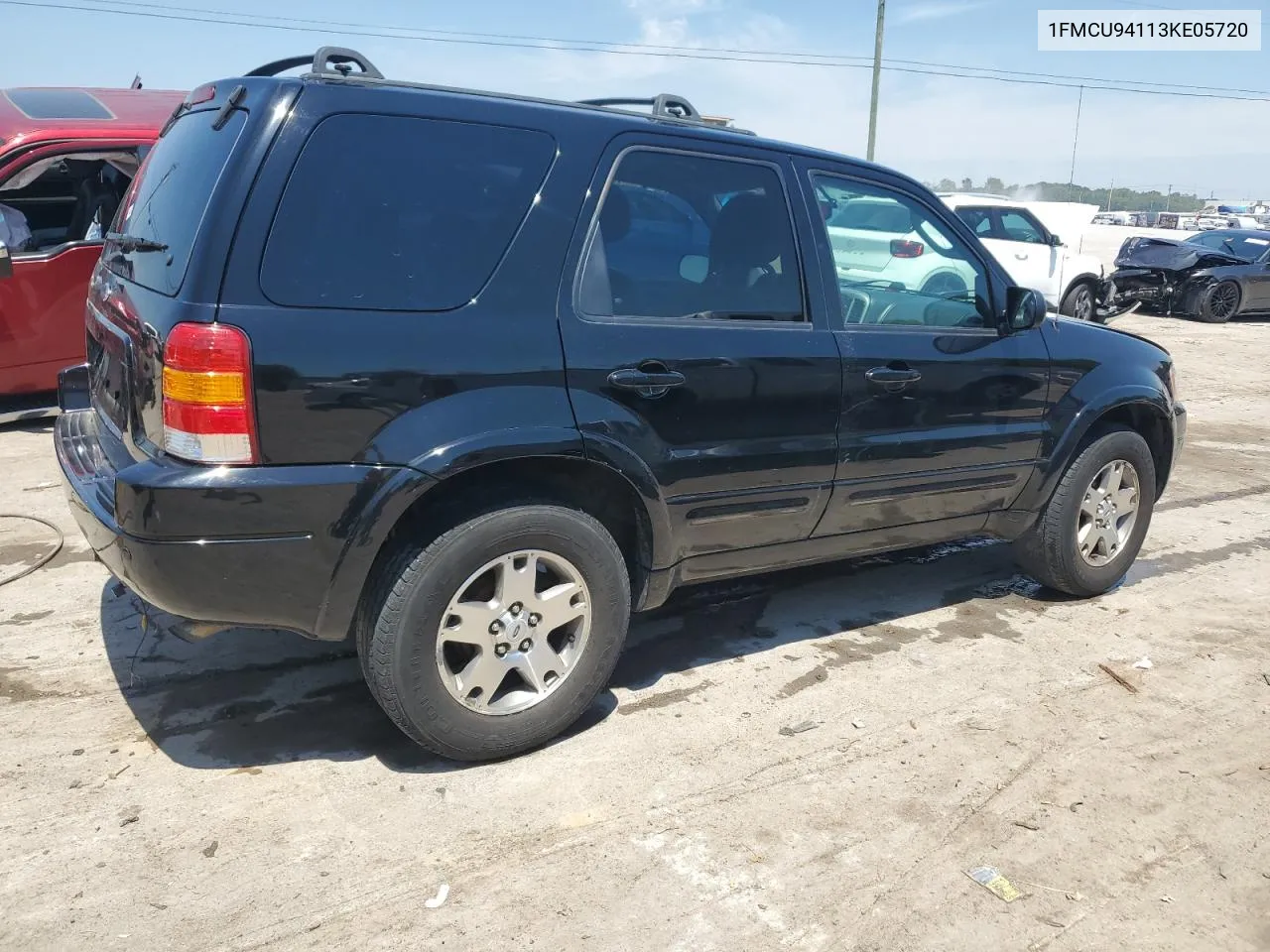 2003 Ford Escape Limited VIN: 1FMCU94113KE05720 Lot: 58937564