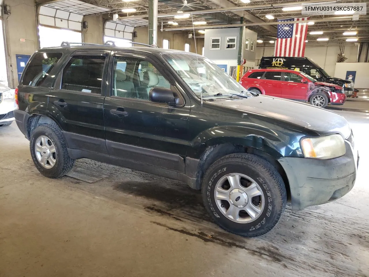 2003 Ford Escape Xlt VIN: 1FMYU03143KC57887 Lot: 71721394