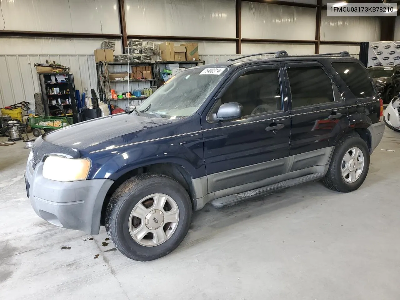 2003 Ford Escape Xlt VIN: 1FMCU03173KB78210 Lot: 75408314