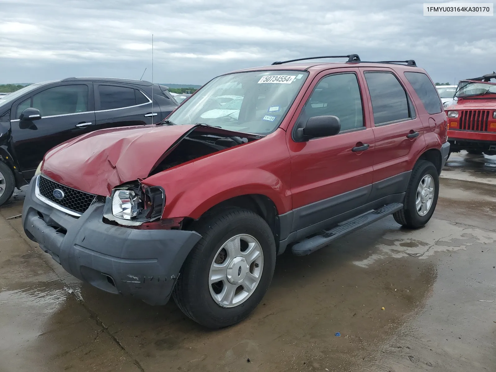 2004 Ford Escape Xlt VIN: 1FMYU03164KA30170 Lot: 50954984