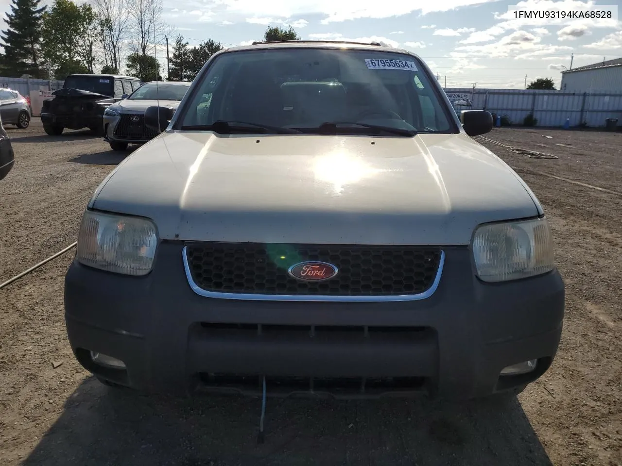 2004 Ford Escape Xlt VIN: 1FMYU93194KA68528 Lot: 67955634