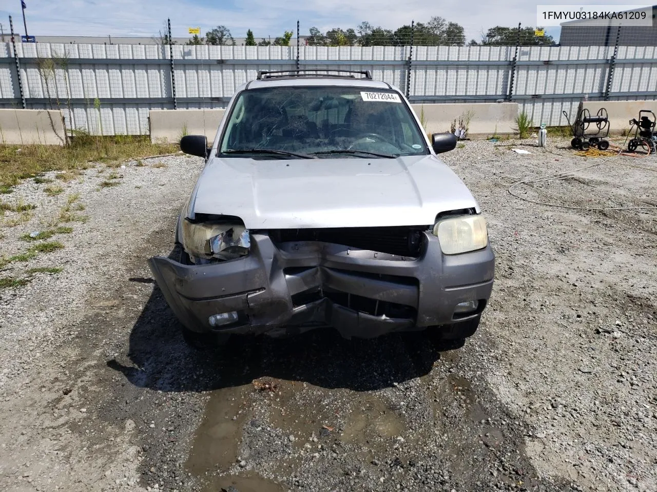 2004 Ford Escape Xlt VIN: 1FMYU03184KA61209 Lot: 70272044