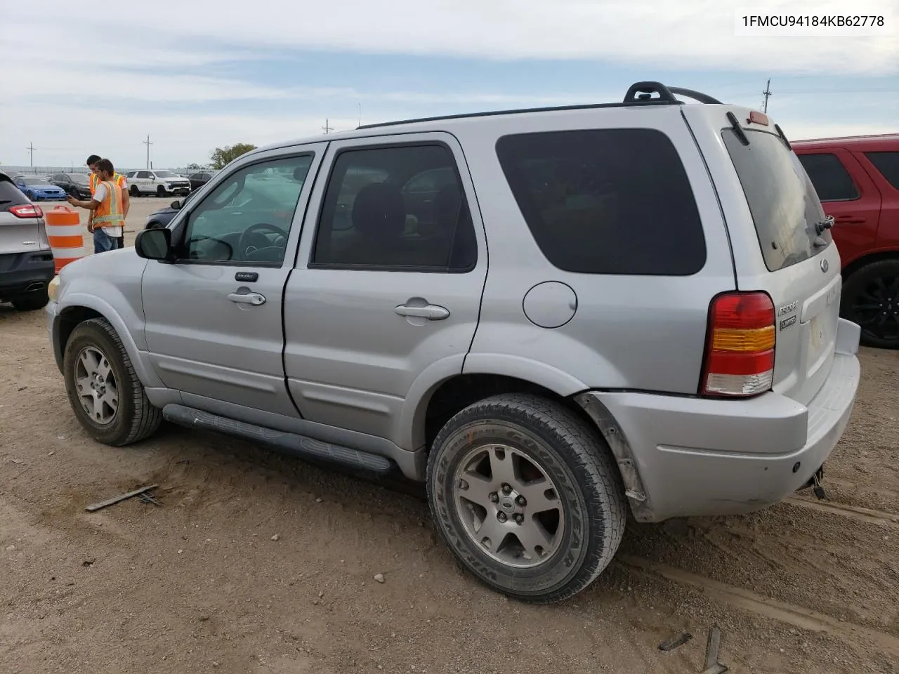 2004 Ford Escape Limited VIN: 1FMCU94184KB62778 Lot: 70992184