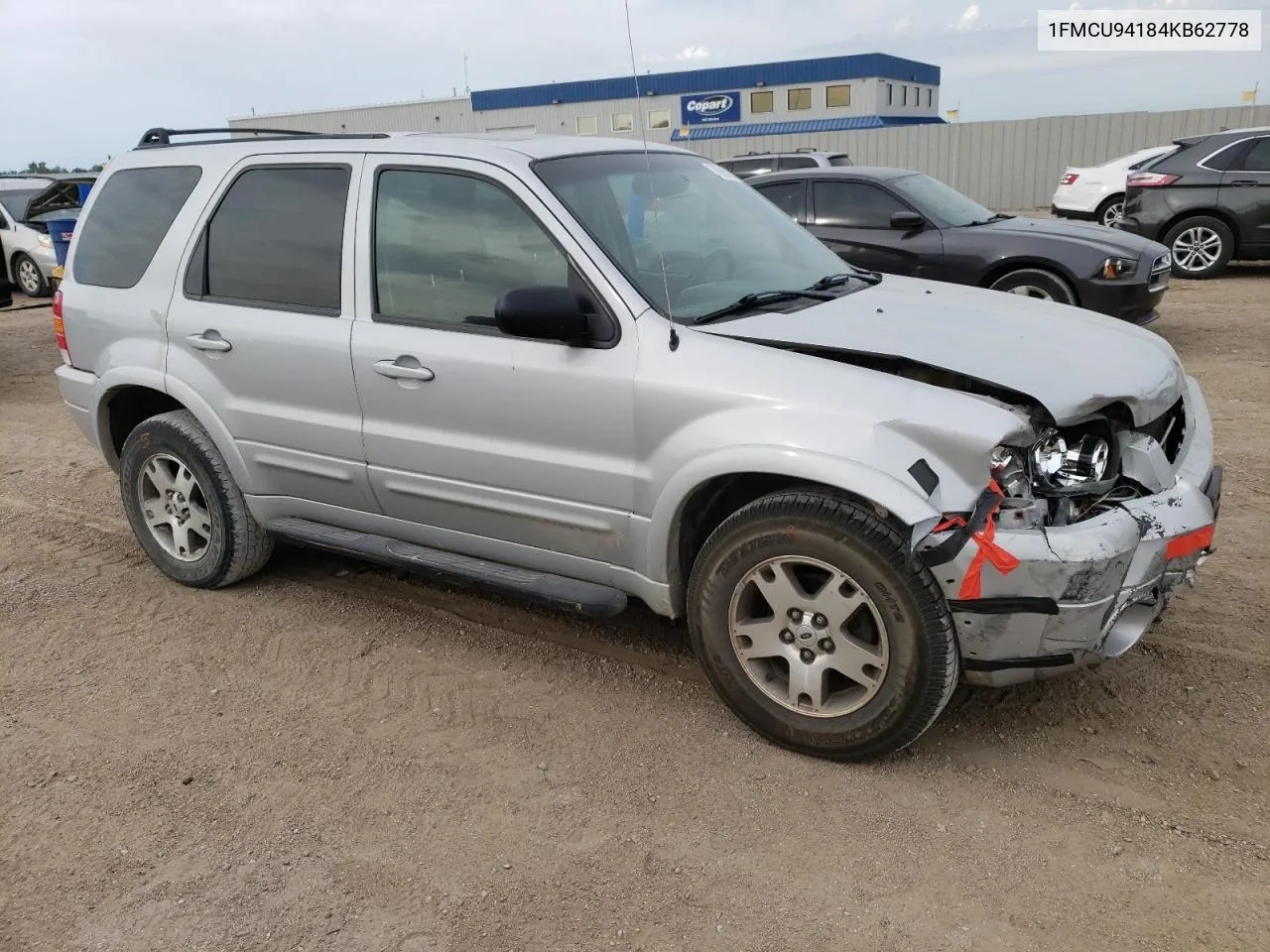 2004 Ford Escape Limited VIN: 1FMCU94184KB62778 Lot: 70992184