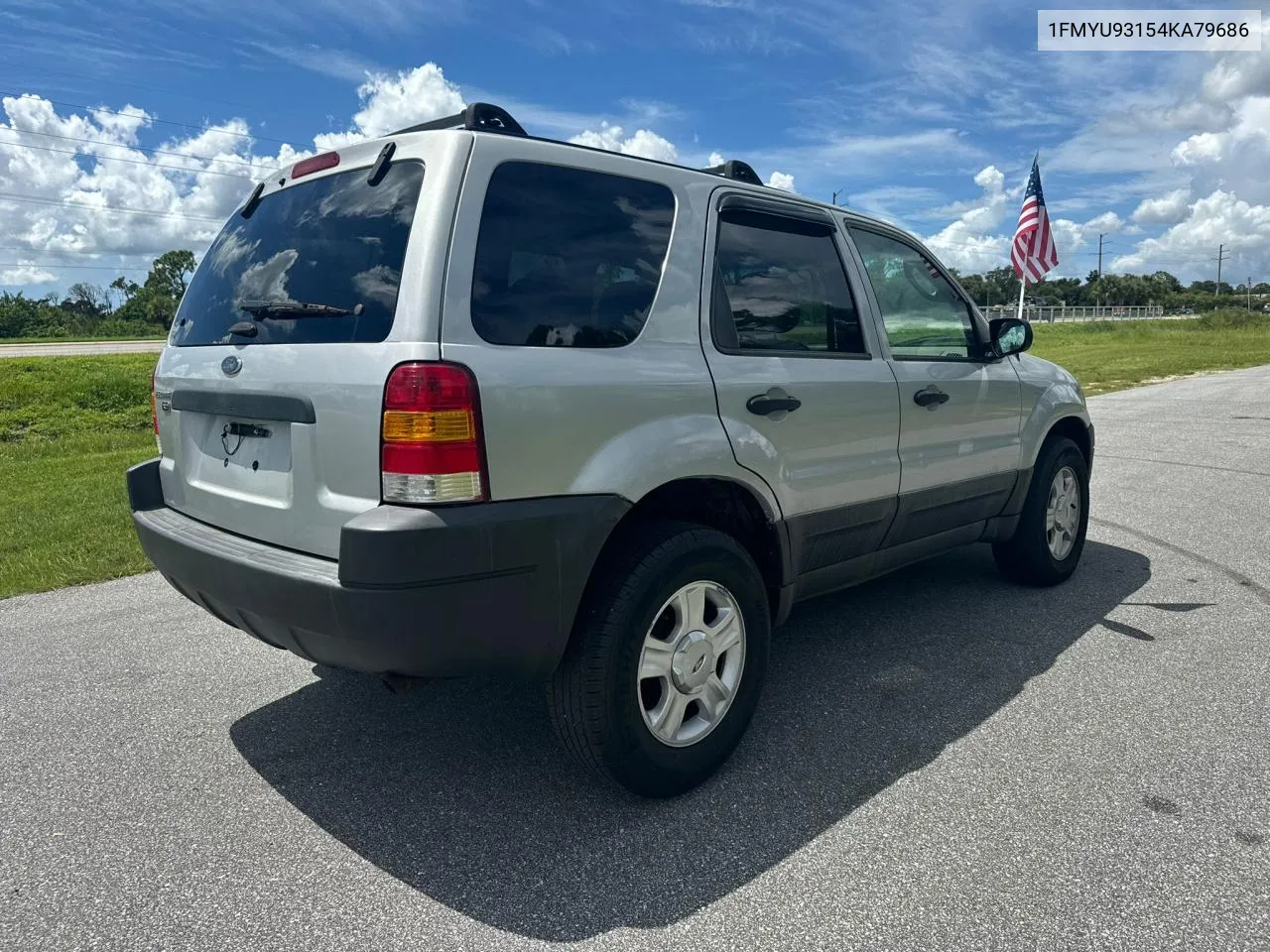 2004 Ford Escape Xlt VIN: 1FMYU93154KA79686 Lot: 71985174