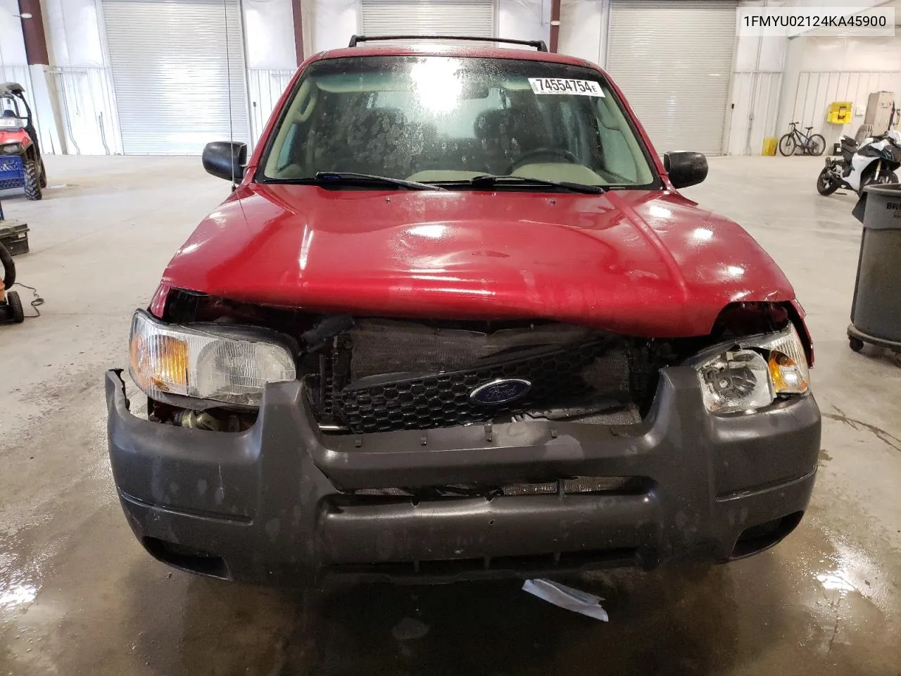 2004 Ford Escape Xls VIN: 1FMYU02124KA45900 Lot: 74554754