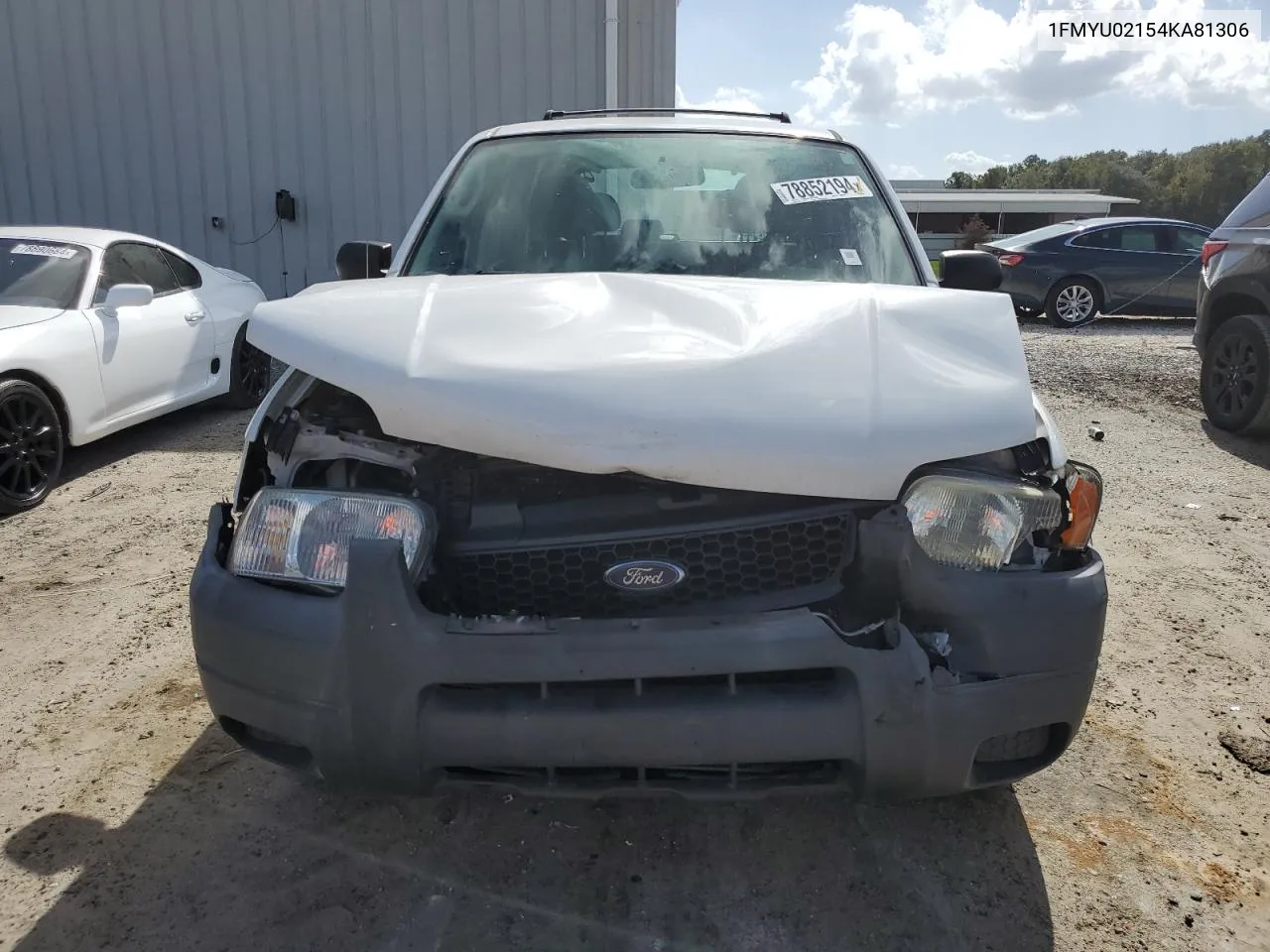 2004 Ford Escape Xls VIN: 1FMYU02154KA81306 Lot: 78852194