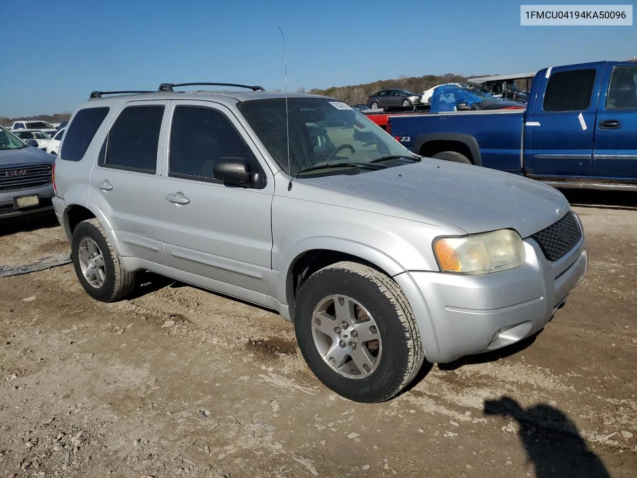 2004 Ford Escape Limited VIN: 1FMCU04194KA50096 Lot: 79530614