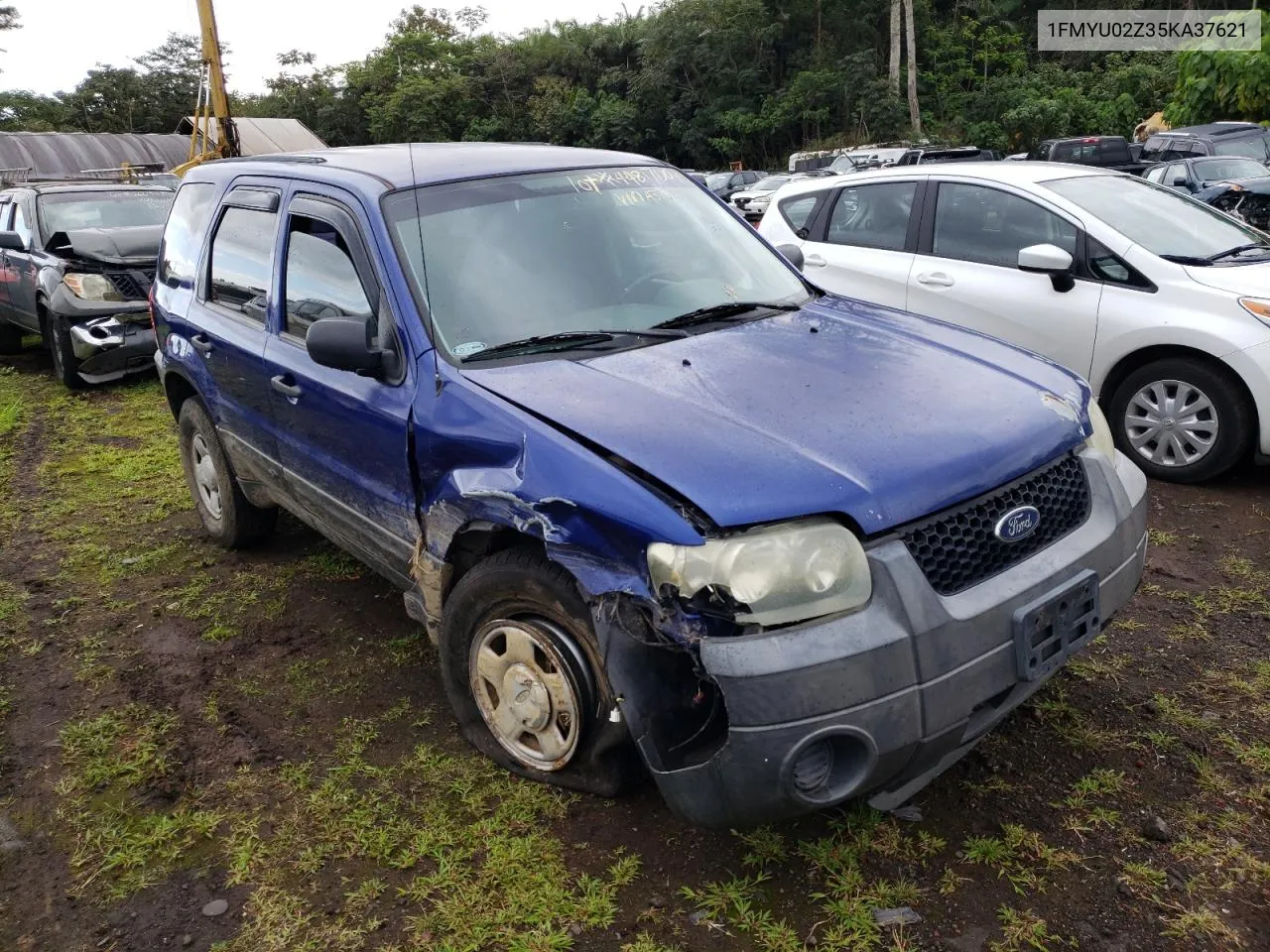 2005 Ford Escape Xls VIN: 1FMYU02Z35KA37621 Lot: 44817004