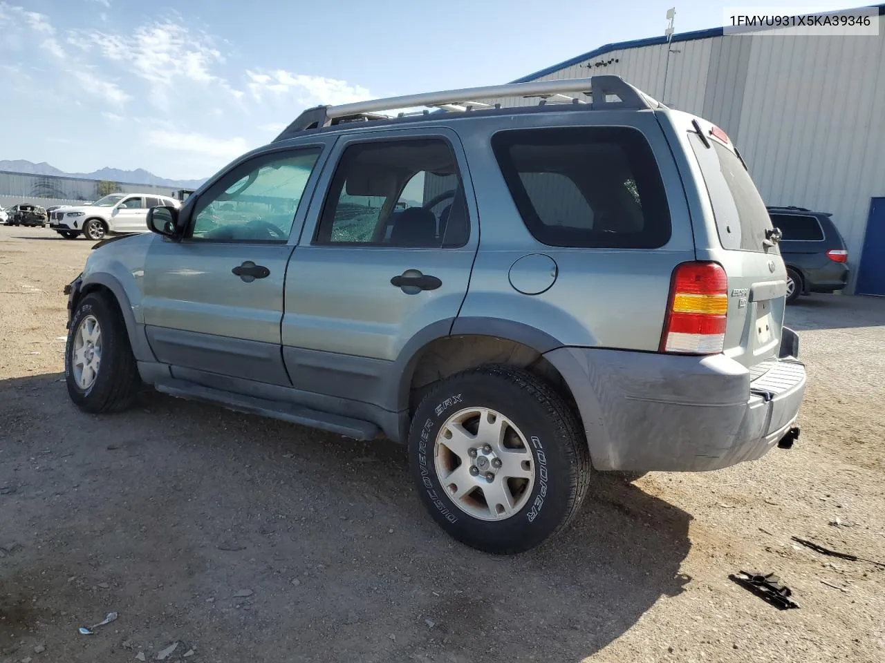 2005 Ford Escape Xlt VIN: 1FMYU931X5KA39346 Lot: 56156994