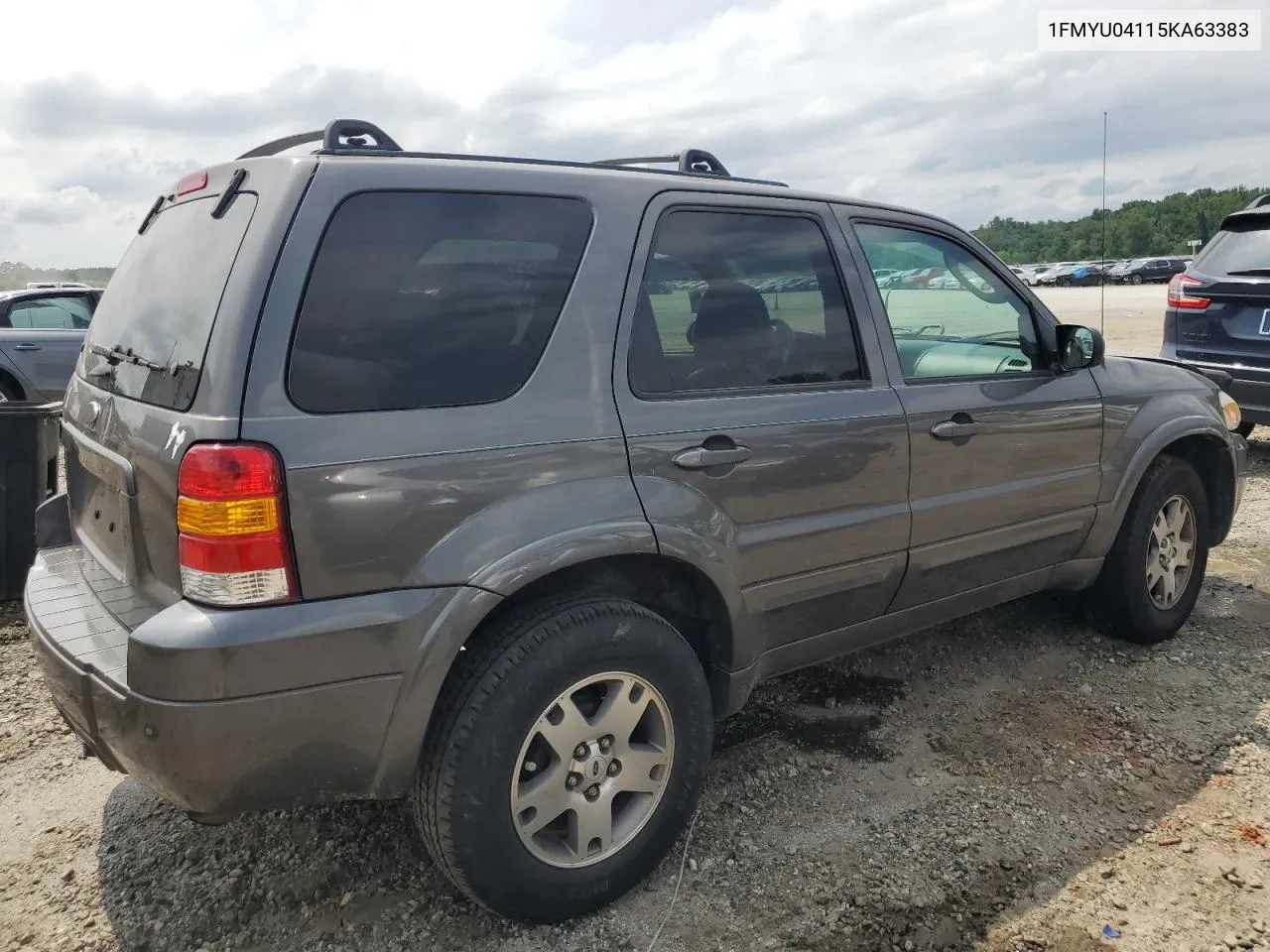 2005 Ford Escape Limited VIN: 1FMYU04115KA63383 Lot: 59706164