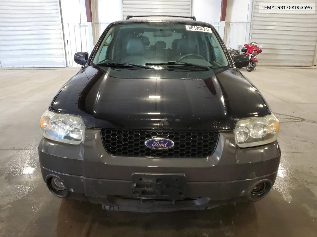 2005 Ford Escape Xlt VIN: 1FMYU93175KD53696 Lot: 60190374