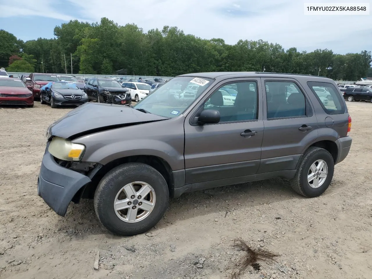 2005 Ford Escape Xls VIN: 1FMYU02ZX5KA88548 Lot: 64025804