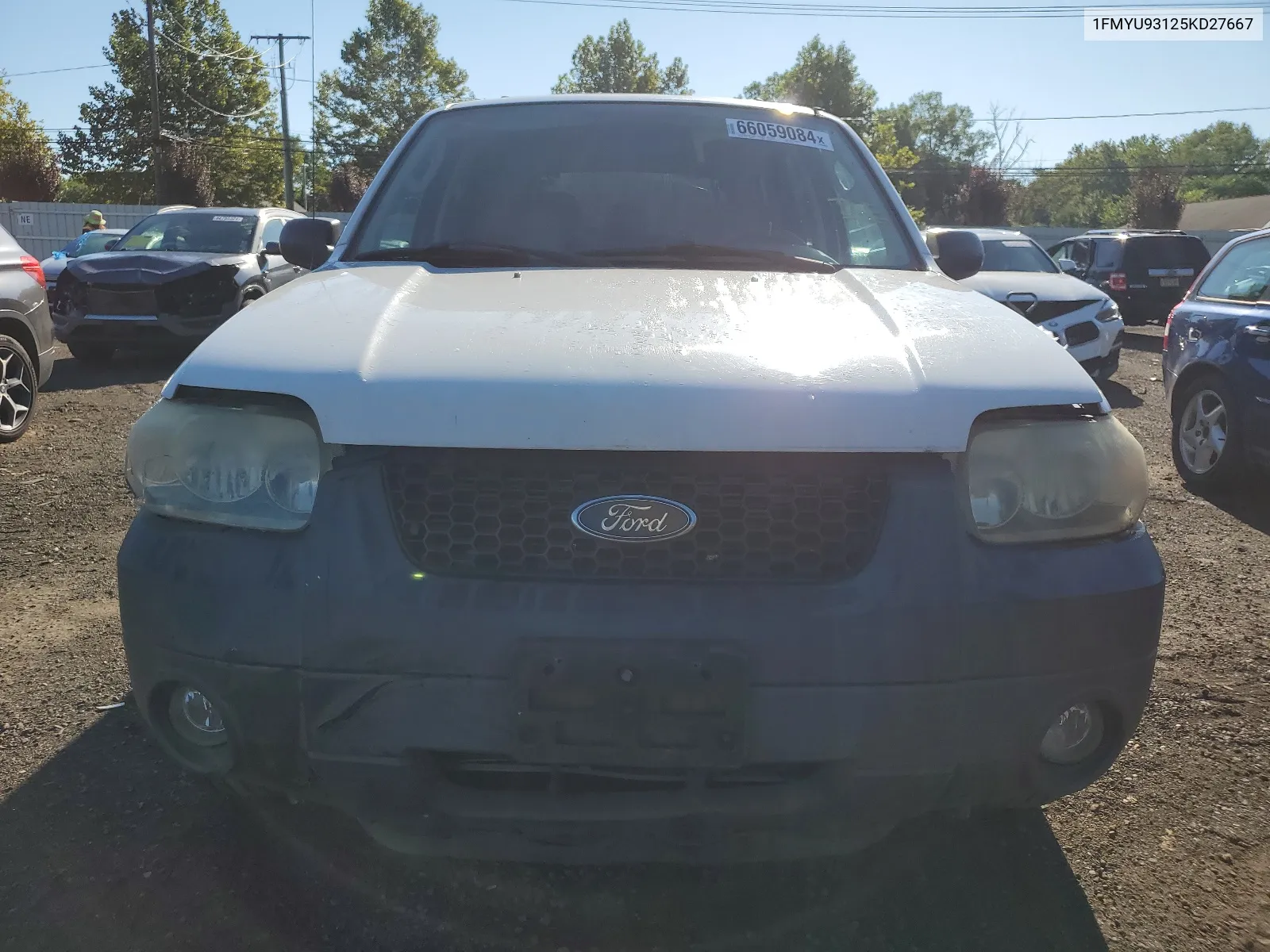 2005 Ford Escape Xlt VIN: 1FMYU93125KD27667 Lot: 66059084