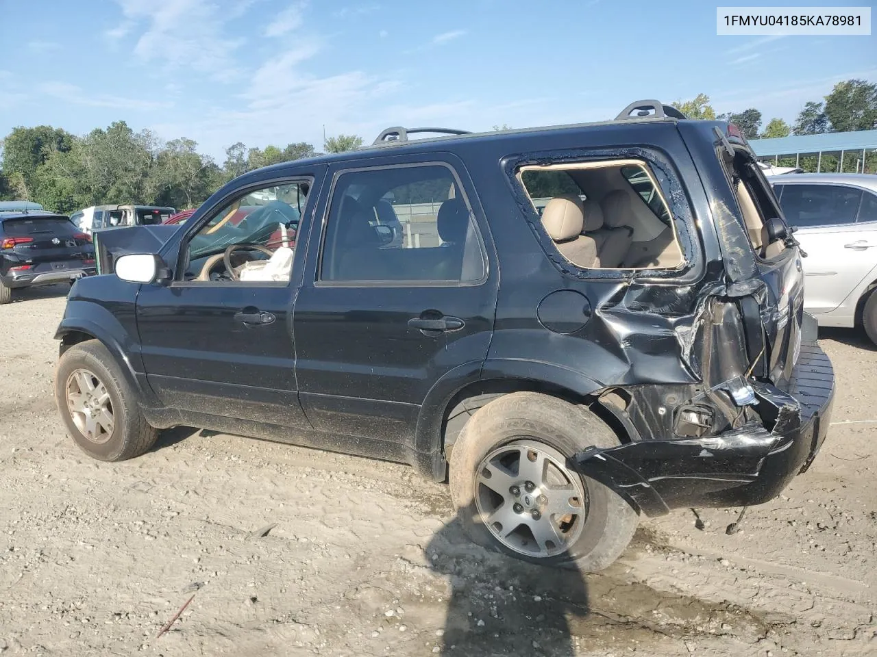 2005 Ford Escape Limited VIN: 1FMYU04185KA78981 Lot: 67216924