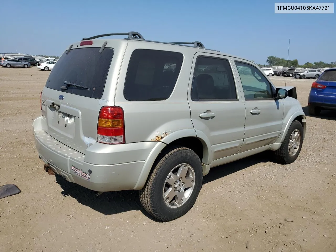 2005 Ford Escape Limited VIN: 1FMCU04105KA47721 Lot: 68439754