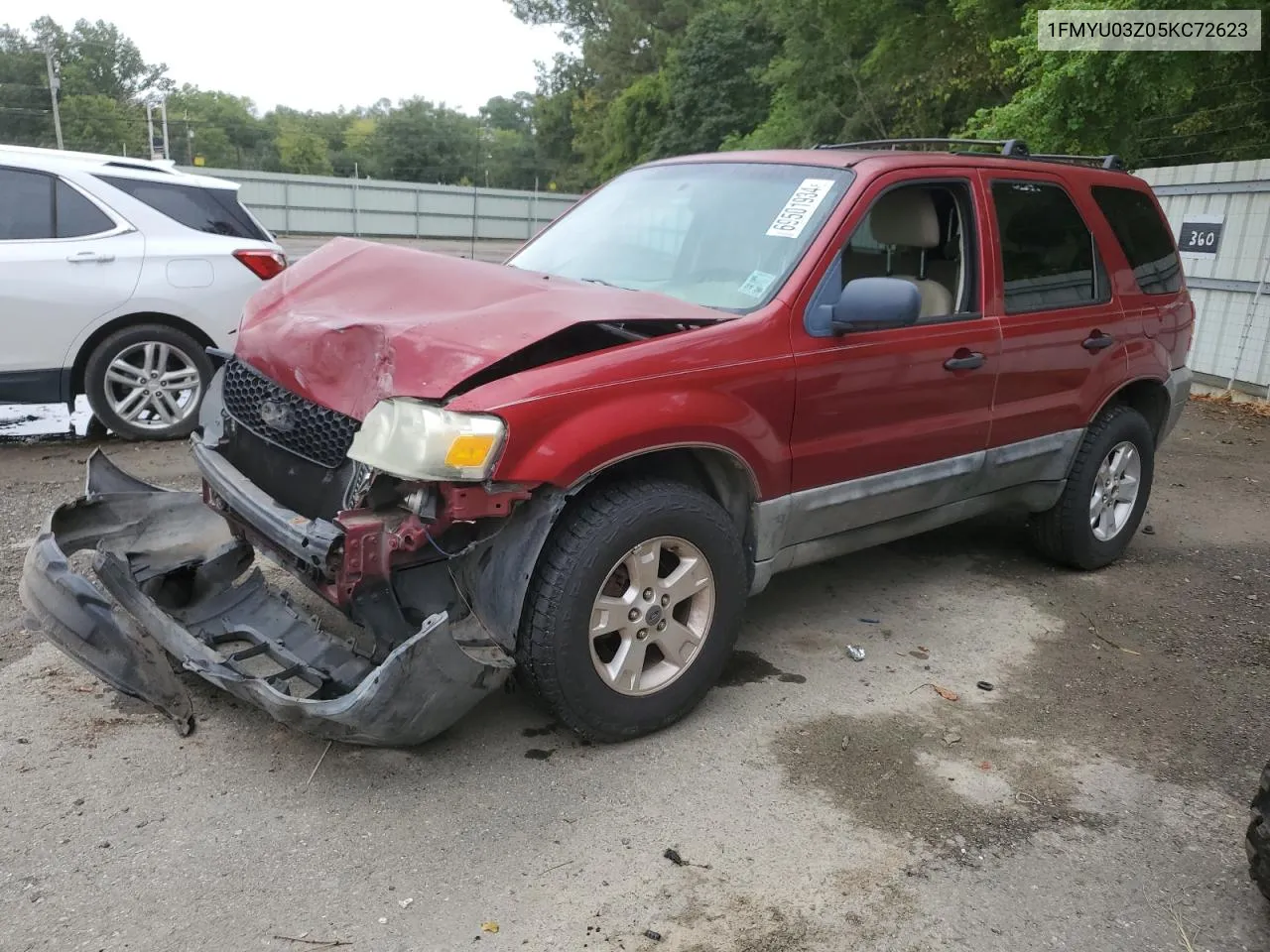 2005 Ford Escape Xlt VIN: 1FMYU03Z05KC72623 Lot: 69501934