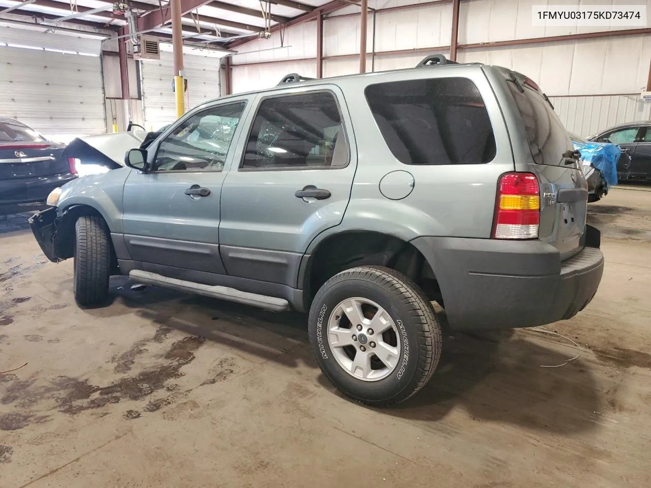 2005 Ford Escape Xlt VIN: 1FMYU03175KD73474 Lot: 70032634