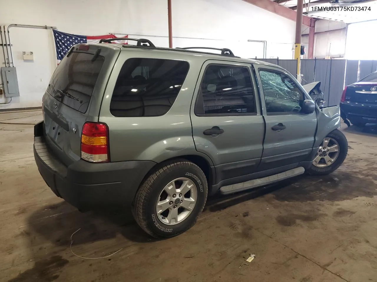 2005 Ford Escape Xlt VIN: 1FMYU03175KD73474 Lot: 70032634