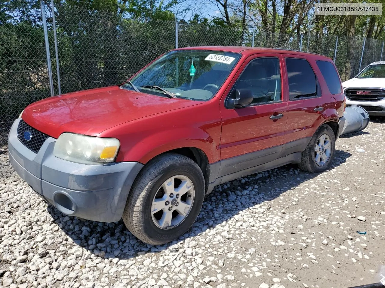 2005 Ford Escape Xlt VIN: 1FMCU03185KA47435 Lot: 70163004