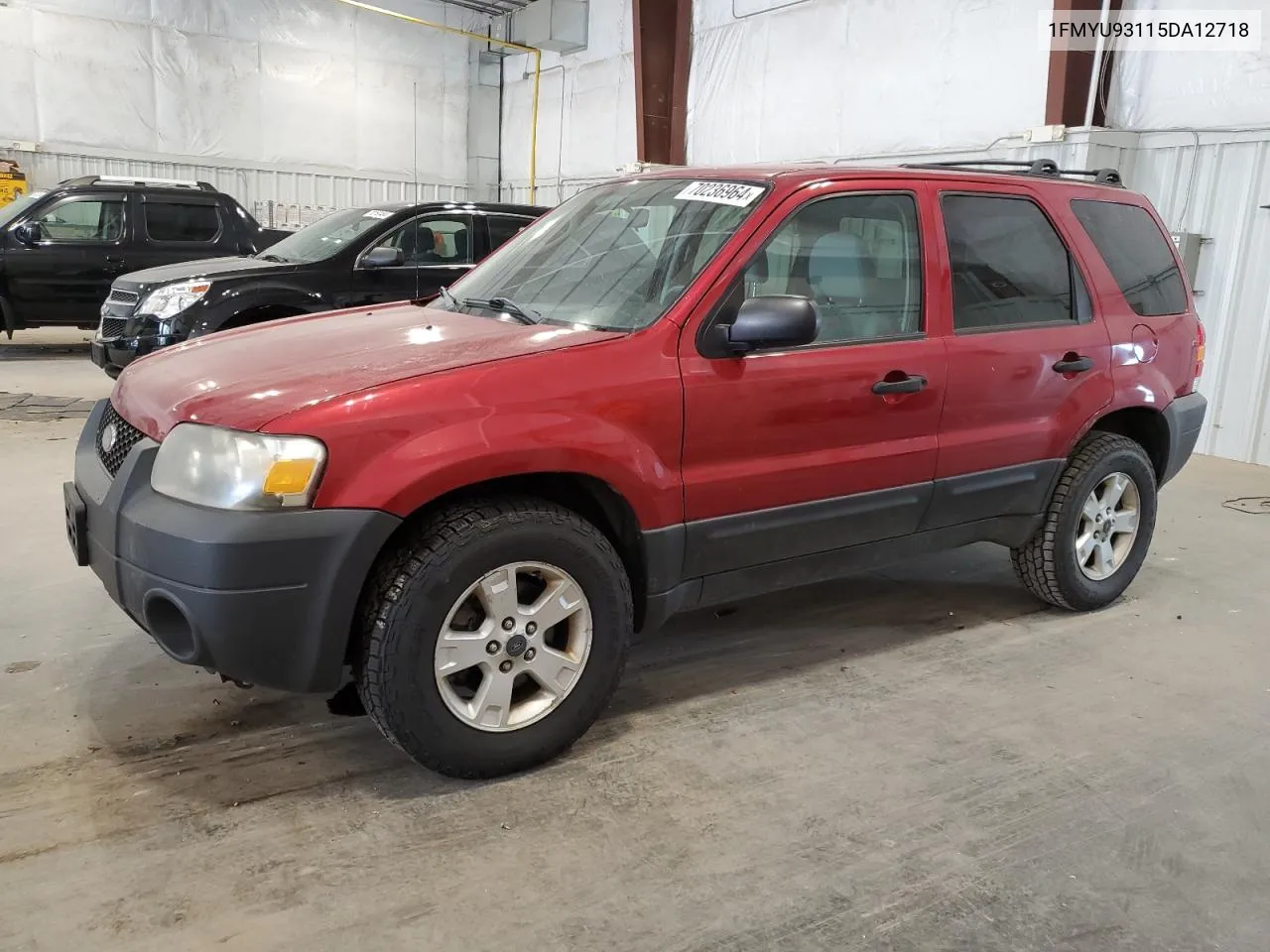 2005 Ford Escape Xlt VIN: 1FMYU93115DA12718 Lot: 70236964