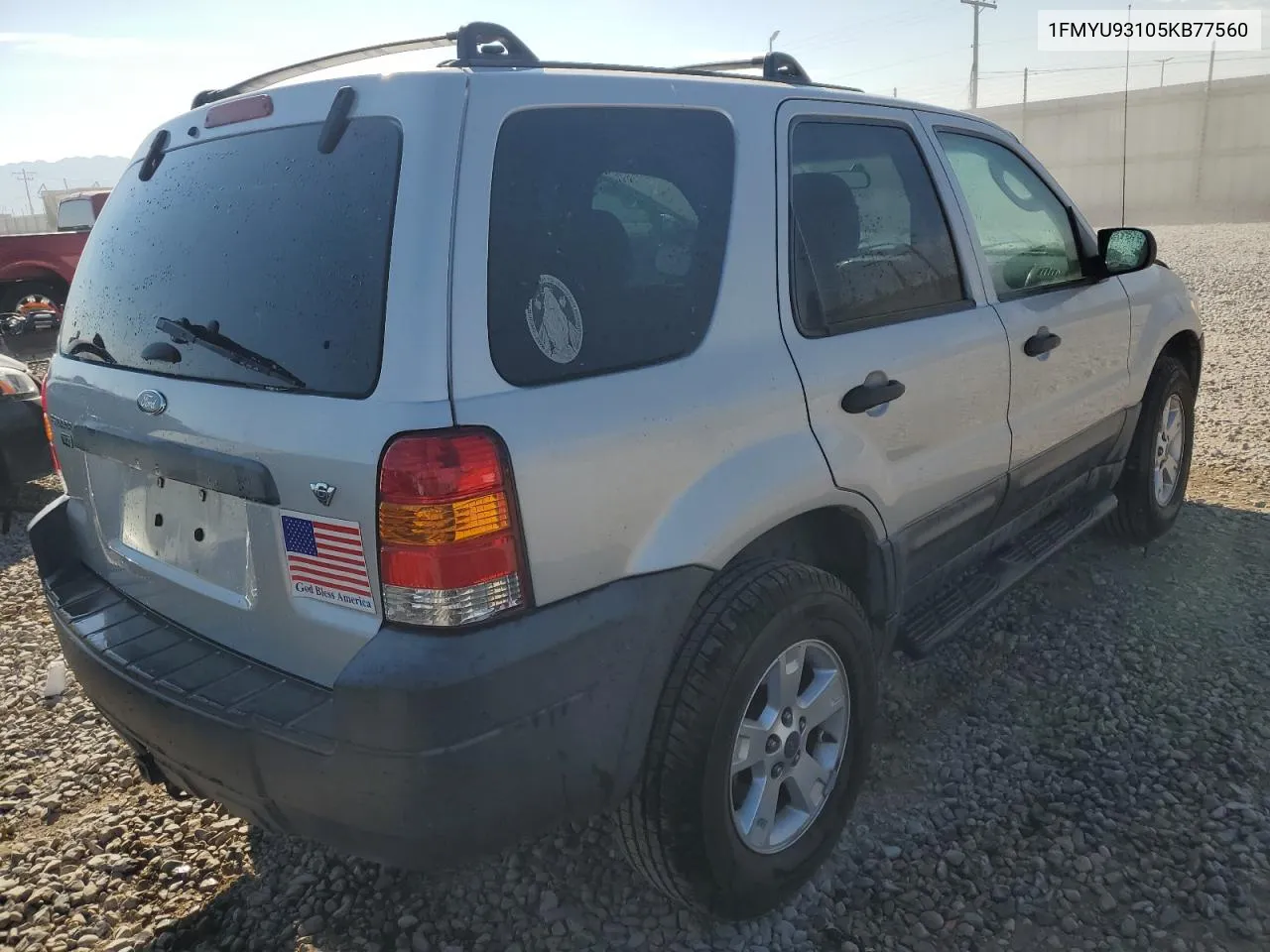 2005 Ford Escape Xlt VIN: 1FMYU93105KB77560 Lot: 70259924