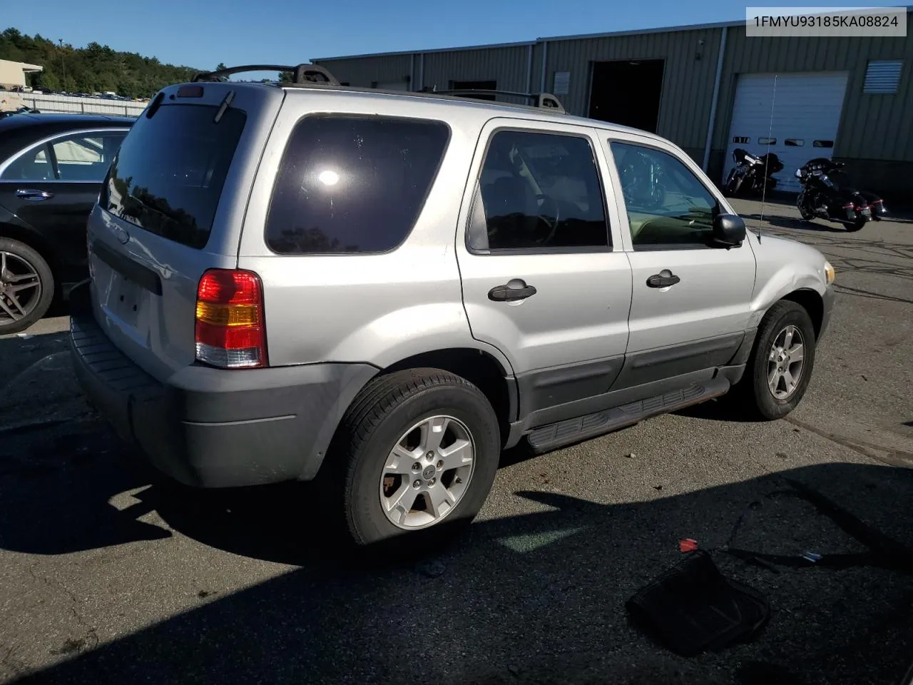 2005 Ford Escape Xlt VIN: 1FMYU93185KA08824 Lot: 70598904