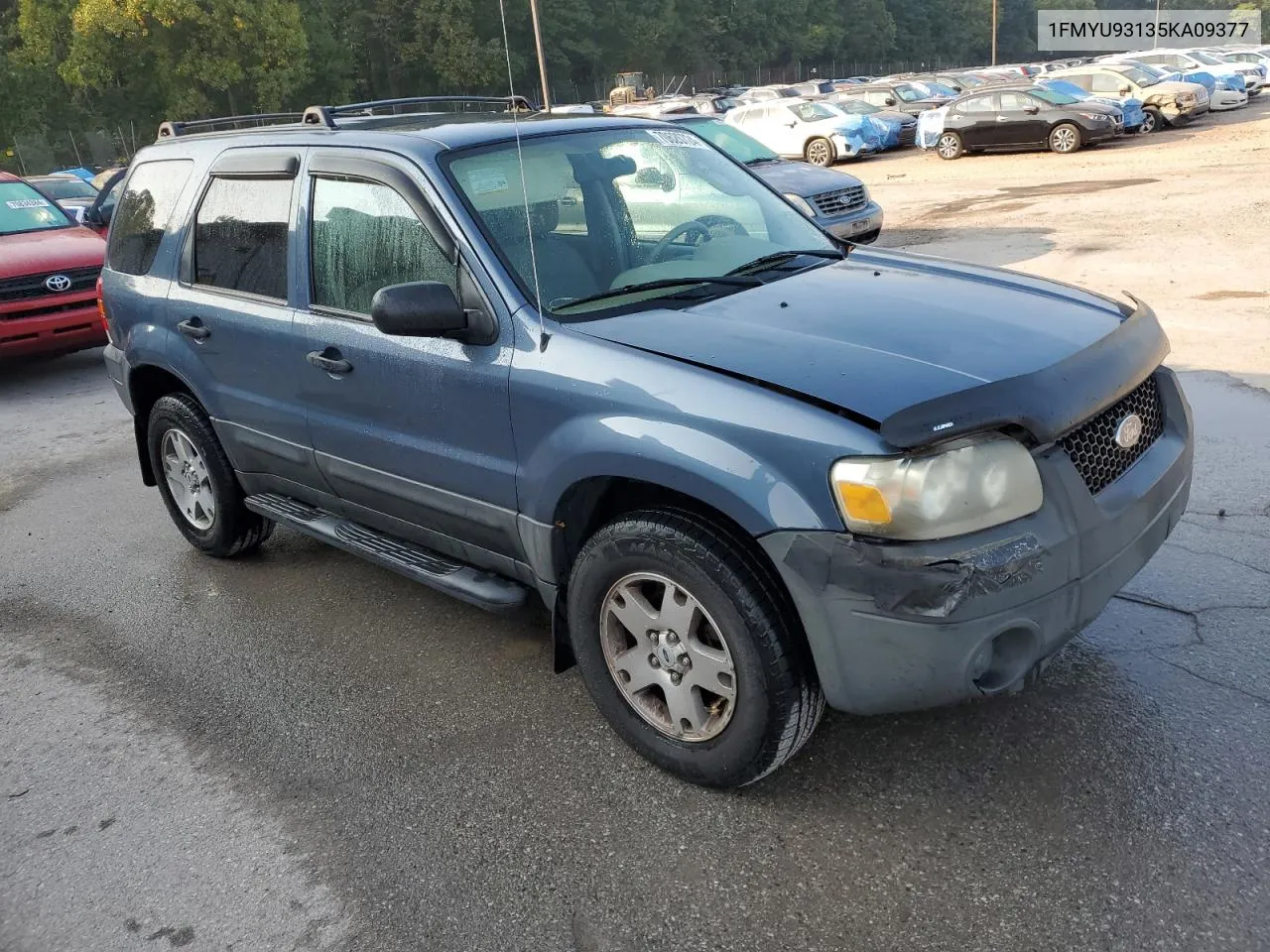 2005 Ford Escape Xlt VIN: 1FMYU93135KA09377 Lot: 70620724