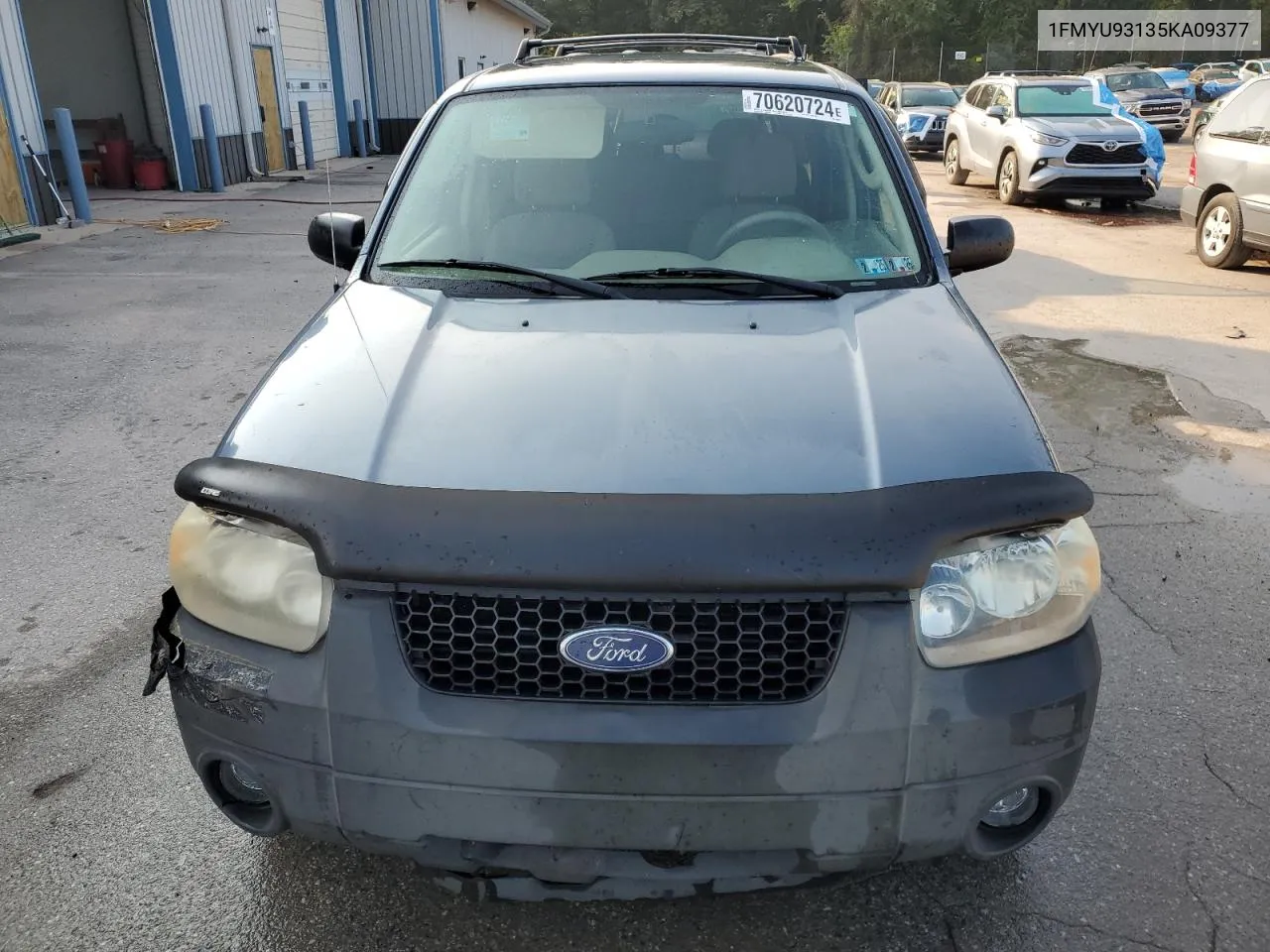 2005 Ford Escape Xlt VIN: 1FMYU93135KA09377 Lot: 70620724