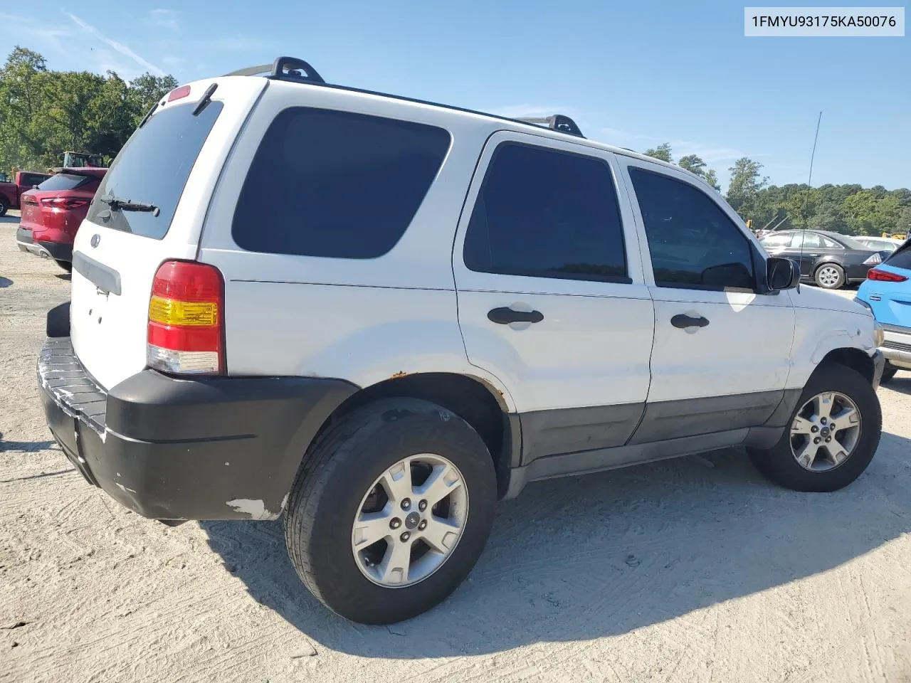 2005 Ford Escape Xlt VIN: 1FMYU93175KA50076 Lot: 70644704