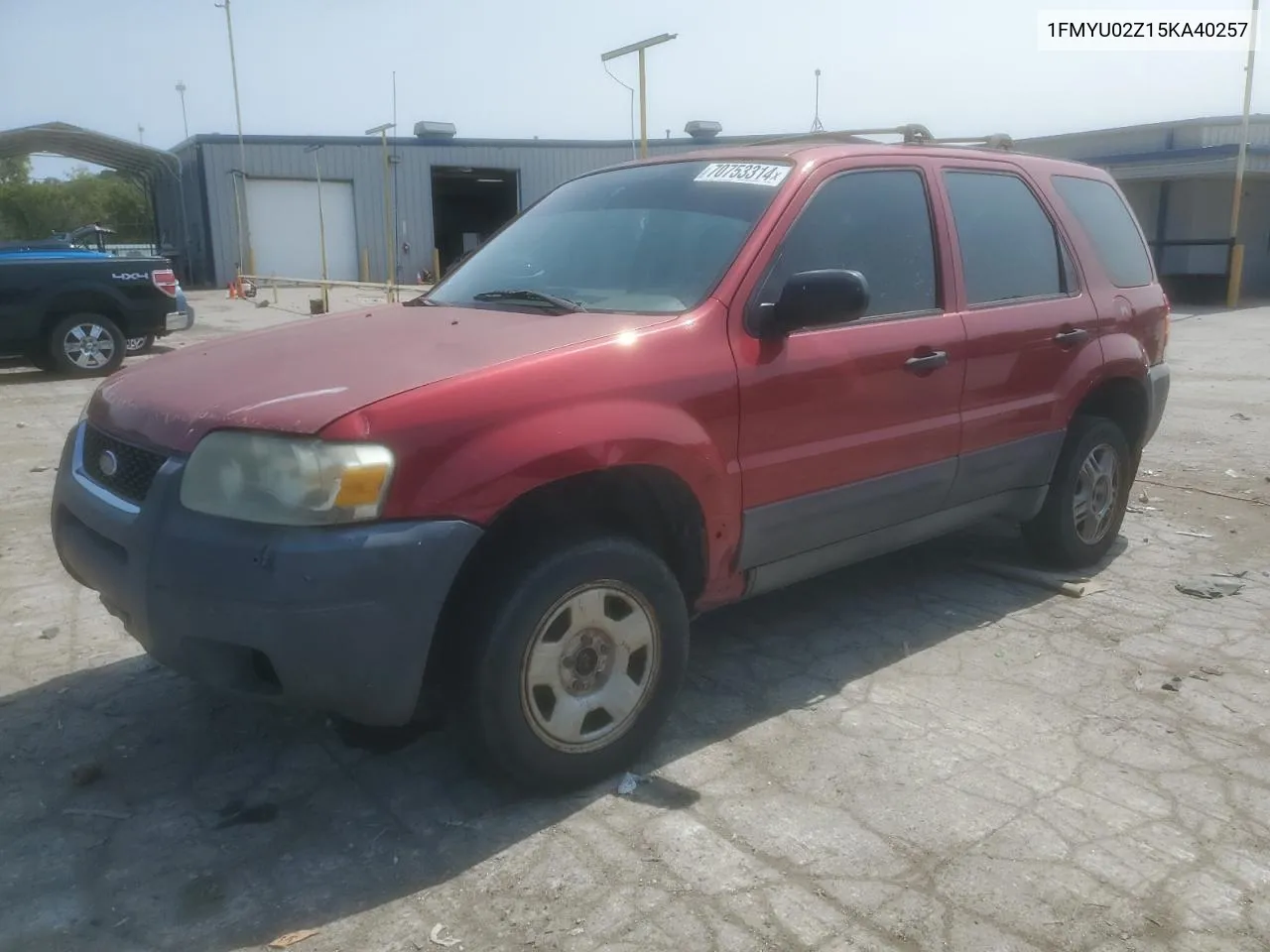 2005 Ford Escape Xls VIN: 1FMYU02Z15KA40257 Lot: 70753314